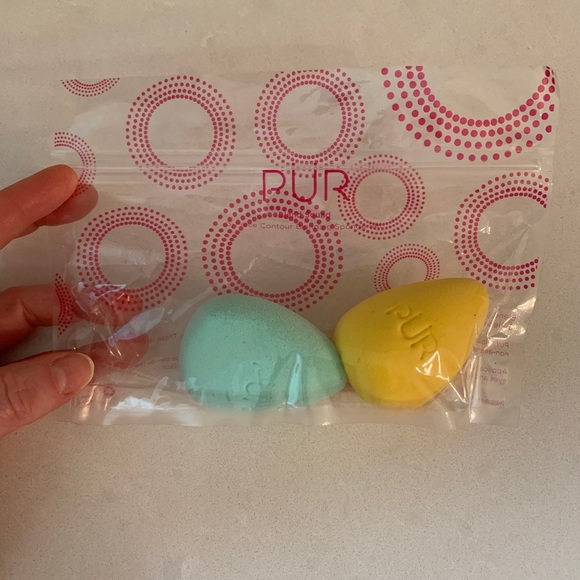 Pur Other - NWT Pur beauty blenders in bright yellow and mint green